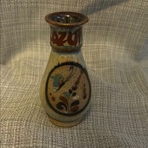 Vintage Tonala Mexican Art Pottery Bud Vase